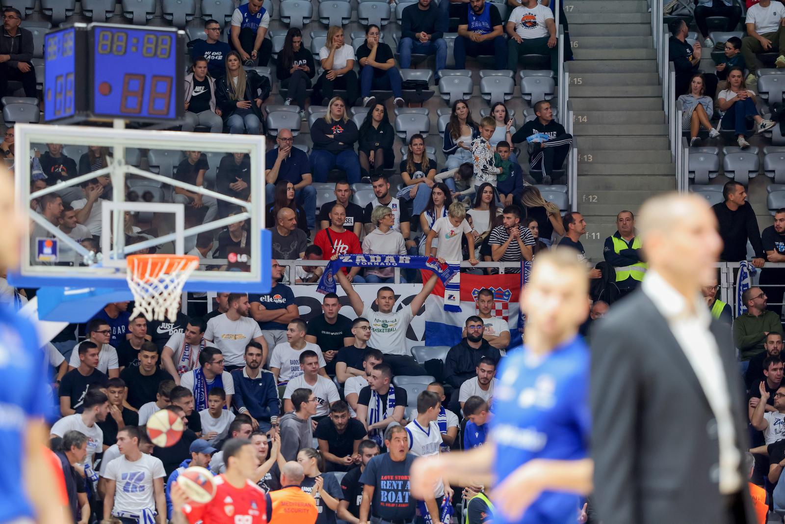 AdmiralBet ABA liga, 6. kolo: KK Zadar – KK Crvena Zvezda