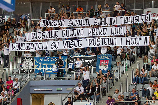 Polufinale doigravanja: KK Zadar – KK Cibona 86-90, Foto: Kristijan Orlić Polufinale doigravanja: KK Zadar – KK Cibona 86-90, Foto: Kristijan Orlić