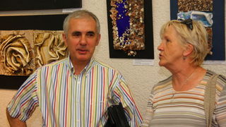 Znanstvena knjiznica: Otvorenje izlozbe Marije Visic Guina, Foto: Angelo Virag Znanstvena knjiznica: Otvorenje izlozbe Marije Visic Guina, Foto: Angelo Virag