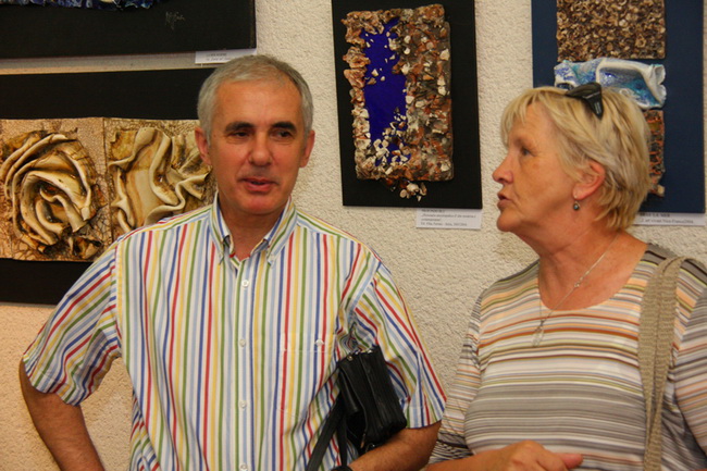 Znanstvena knjiznica: Otvorenje izlozbe Marije Visic Guina, Foto: Angelo Virag Znanstvena knjiznica: Otvorenje izlozbe Marije Visic Guina, Foto: Angelo Virag