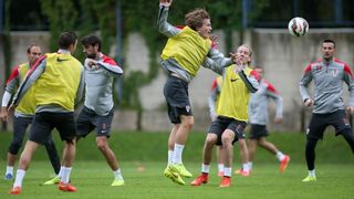 Trening hrvatske nogometne reprezentacije 2. rujna 2014. Photo: Igor Kralj/PIXSELL Trening hrvatske nogometne reprezentacije 2. rujna 2014. Photo: Igor Kralj/PIXSELL