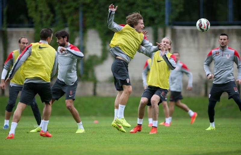 Trening hrvatske nogometne reprezentacije 2. rujna 2014. Photo: Igor Kralj/PIXSELL Trening hrvatske nogometne reprezentacije 2. rujna 2014. Photo: Igor Kralj/PIXSELL