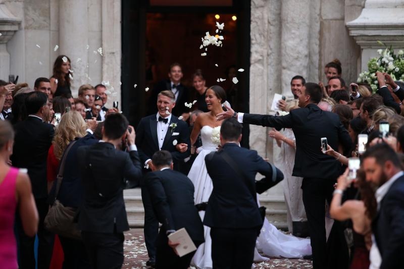 U Veneciji su vjenčali tenisačica Ane Ivanović i nogometaš Bastian Schweinsteiger. Photo: Petar Glebov/PIXSELL U Veneciji su vjenčali tenisačica Ane Ivanović i nogometaš Bastian Schweinsteiger. Photo: Petar Glebov/PIXSELL