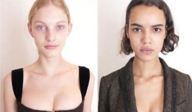 fotomodeli bez šminke (foto: Louis Vuitton)