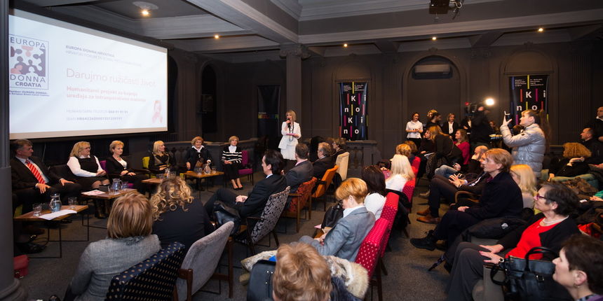 Ujedinjeni s udrugom Europa Donna u borbi protiv raka dojke