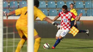 07.06.2015., Varazdin – Prijateljska nogometna utakmica izmedju Hrvatske i Gibraltara. Photo: Goran Stanzl/PIXSELL