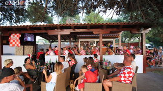 Bibinje: Navijanje za Vatrene i fešta nakon pobjede nad Engleskom