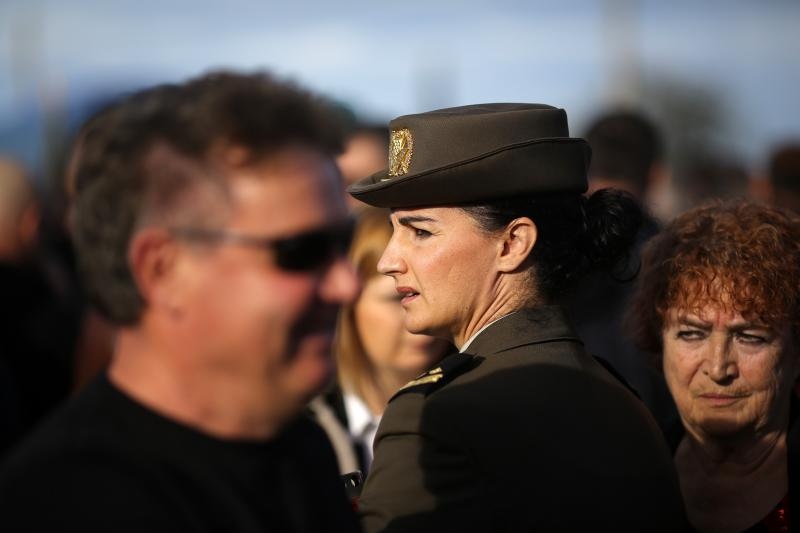 Kolonom sjećanja i polaganjem vijenaca obilježena 23. obljetnica stradanja Škabrnje, Foto: Filip Brala/PIXSELL Kolonom sjećanja i polaganjem vijenaca obilježena 23. obljetnica stradanja Škabrnje, Foto: Filip Brala/PIXSELL
