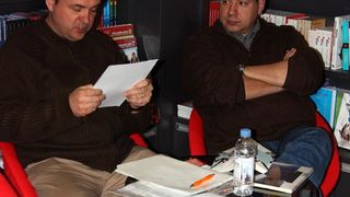 Književna večer grupe ZaPis i gosta Jurice Pavičića (foto: Filip Plazonić)