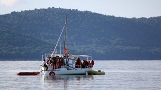 Sukosan: U uvali Zlatna luka odrzan je prvi dan dan Match Race regate, Foto: Mladen Malik