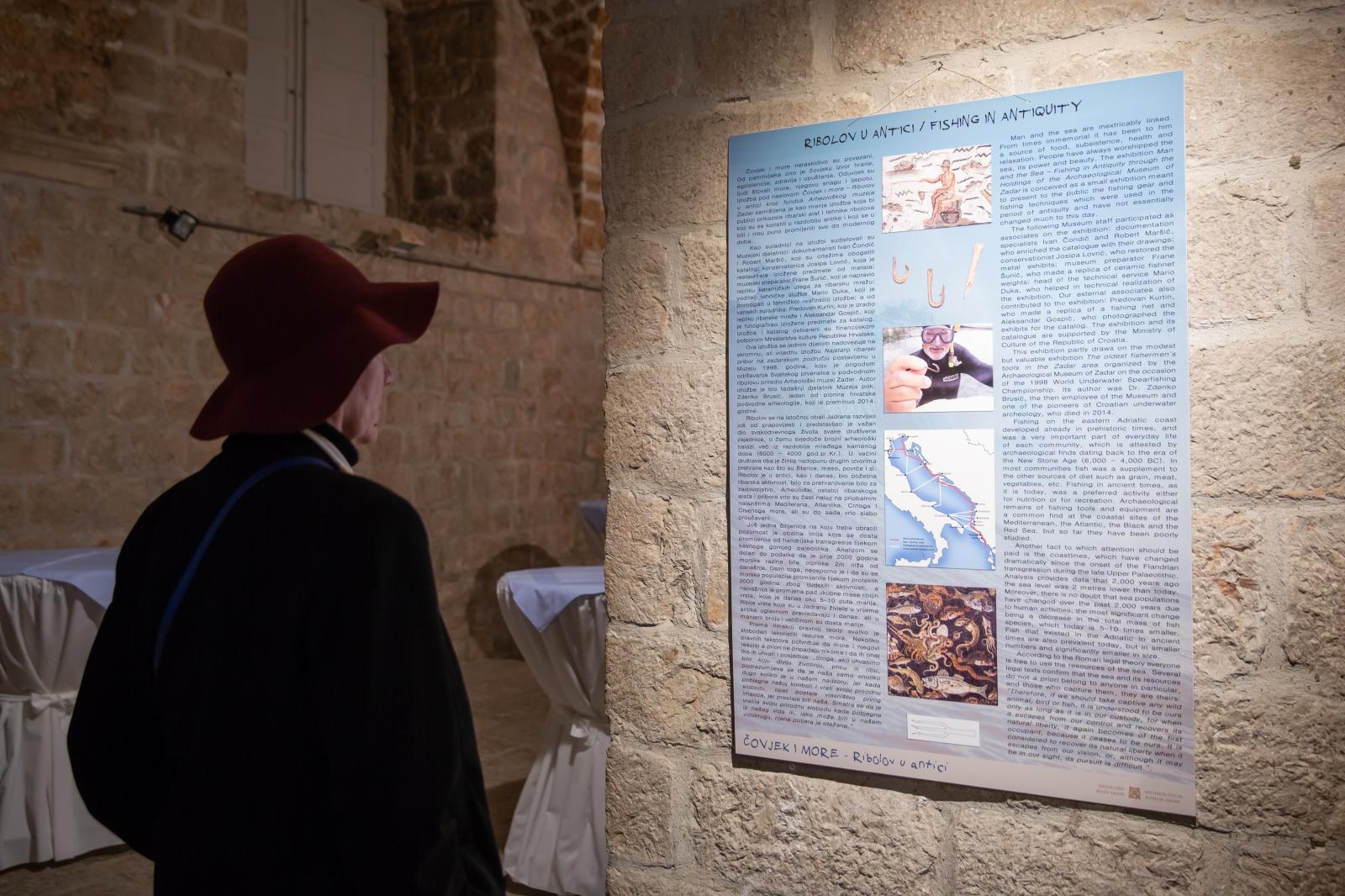 Dubrovnik: Zadrani gostuju s izložbom “Čovjek i more: Ribolov u antici”