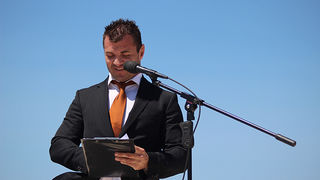 Svečanost polaganja J. Y. Costeau memorijalne ploče na Morskim orguljama