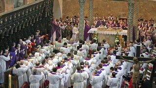 Posljednji ispraćaj nadbiskupa Ivana Prenđe (foto: Marin Gospić)