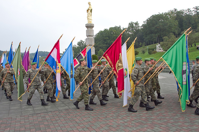 20. vojno-redarstveno hodočašće u Mariju Bistricu, foto: Leo Banić 20. vojno-redarstveno hodočašće u Mariju Bistricu, foto: Leo Banić