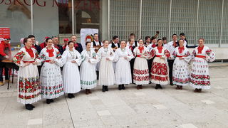 Turopoljsko srce srcu Zadra: Buševačke delicije i folklorni program na Forumu