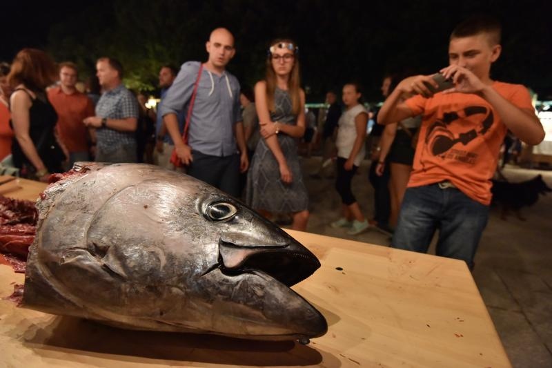 Zadar: Posljednja večer tradicionalne fešte Noć punog miseca, Photo: Dino Stanin/PIXSELL