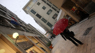 Snijeg u Zadru, 17. prosinca 2009, Foto: Saša Čuka