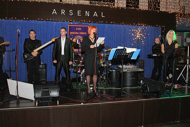 Božićni bal Lions Cluba Zadar u Arsenalu, Foto: Leo Banić