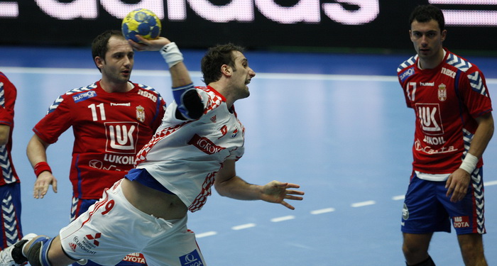Malmo, 190111.
Malmo Arena, 22. svjetsko rukometno prvenstvo, utakmica izmedju Hrvatske i Srbije.
Na fotografiji: Igor Vori.
Foto: Ante Cizmic / CROPIX Malmo, 190111.
Malmo Arena, 22. svjetsko rukometno prvenstvo, utakmica izmedju Hrvatske i Srbije.
Na fotografiji: Igor Vori.
Foto: Ante Cizmic / CROPIX