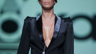 Zagreb, 201012.
U shopping centru Westgate od 18.-20.10. odrzava se modna revija Cro A Porter.
Na fotografiji: revija, Lokomotiva by Lana i Luka, model Bojana Gregoric.
Foto: Neja Markicevic / CROPIX