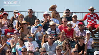Davis Cup: Vruća navijačka atmosfera u meču Ćilića i Querreya