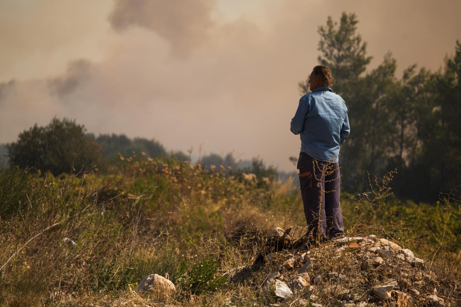 Veliki požar na Pelješcu