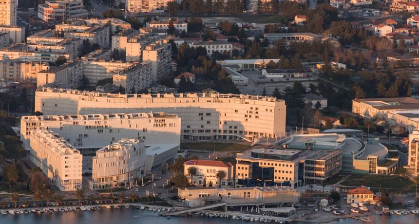 Zadar iz zraka, panorama Zadra