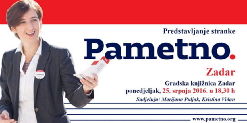 Stranka Pametno – predsjednica Marijana Puljak