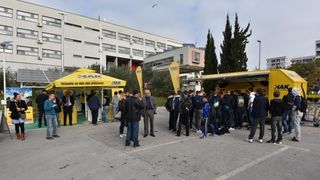 Auto klub Zadar prezentirao simulator prevrtanja i sudara, Foto: Dino Stanin/PIXSELL Auto klub Zadar prezentirao simulator prevrtanja i sudara, Foto: Dino Stanin/PIXSELL