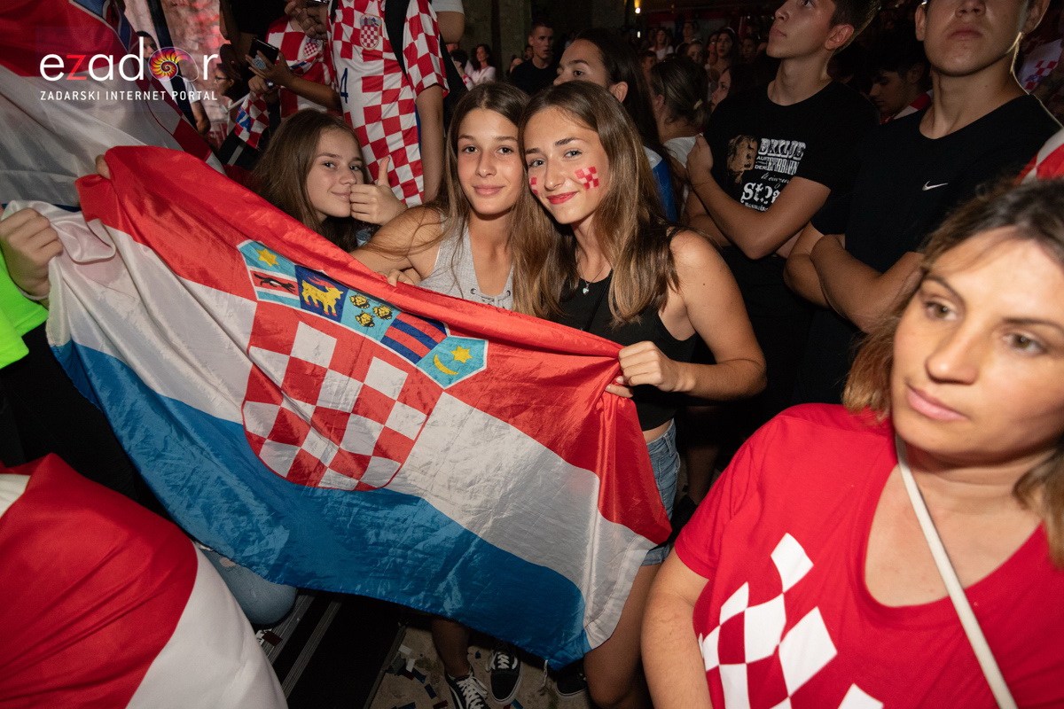 Veličanstven doček četvorice zadarskih Vatrenih