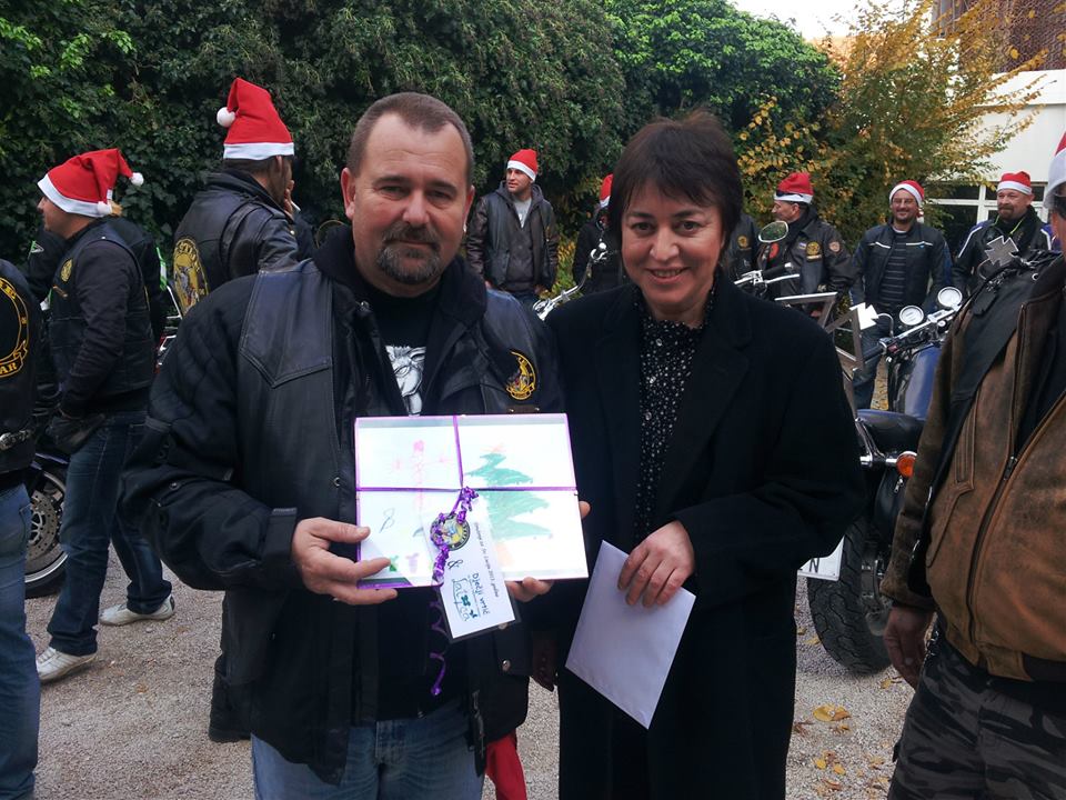 Moto klub Beštije u posjetu DV Latica, foto: Facebook