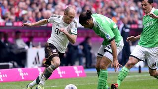 Allianz Arena, Muenchen, Njemačka – 7. kolo Bundeslige, FC Bayern Muenchen – VfL Wolfsburg 1-0. Photo: Goran Stanzl/PIXSELL Allianz Arena, Muenchen, Njemačka – 7. kolo Bundeslige, FC Bayern Muenchen – VfL Wolfsburg 1-0. Photo: Goran Stanzl/PIXSELL