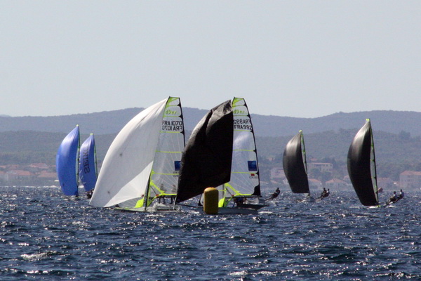 EP klase 49er, Prvi dan natjecanja 31. kolovoza 2009, Foto; Mladen Malik EP klase 49er, Prvi dan natjecanja 31. kolovoza 2009, Foto; Mladen Malik