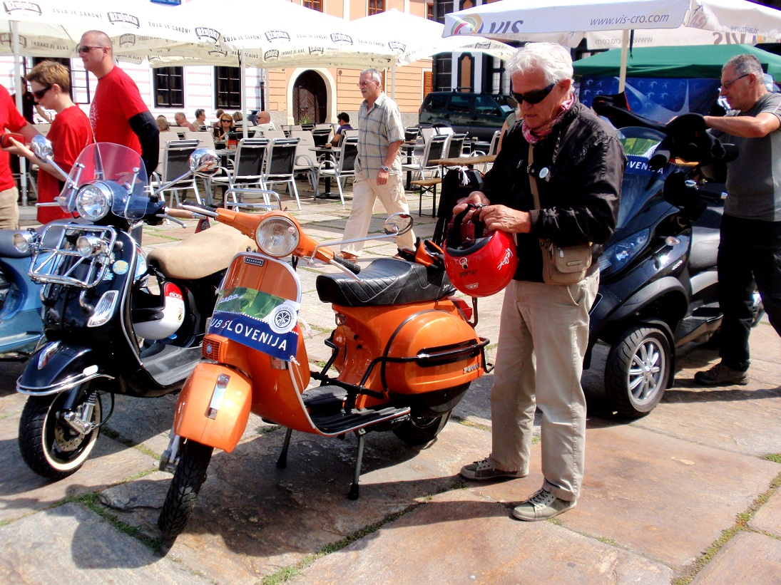 Prvi vespa susret u Varaždinu, od 17. do 19. lipnja 2011.