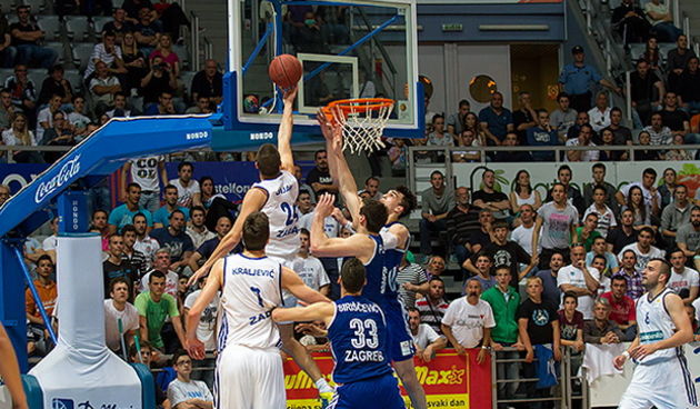 A-1 liga za prvaka, 14. kolo: KK Zadar – KK Cibona 77-78, Foto: Kristijan Orlić