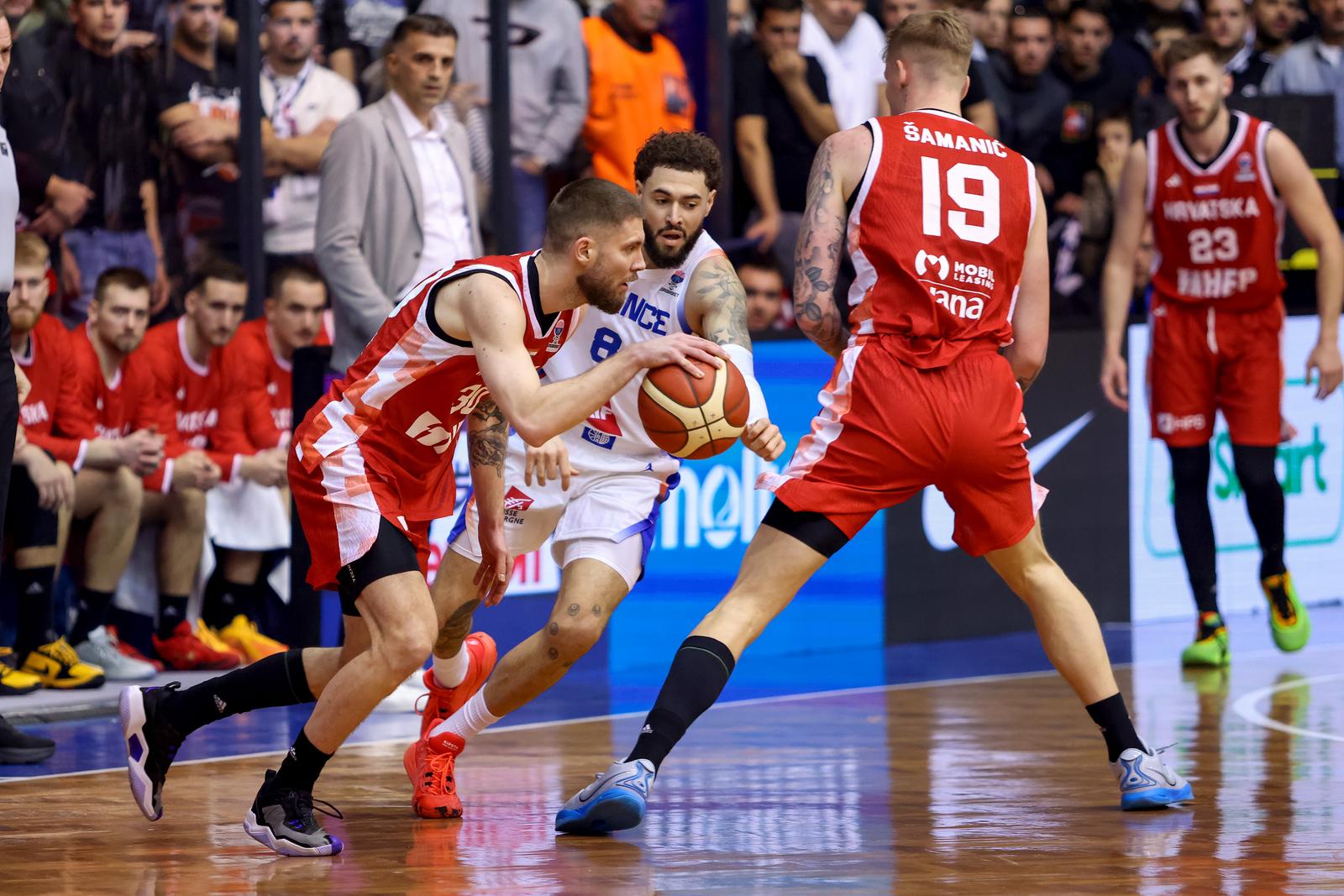 Jazine: Hrvatska i Francuska odigrali utakmicu kvalifikacija za EuroBasket