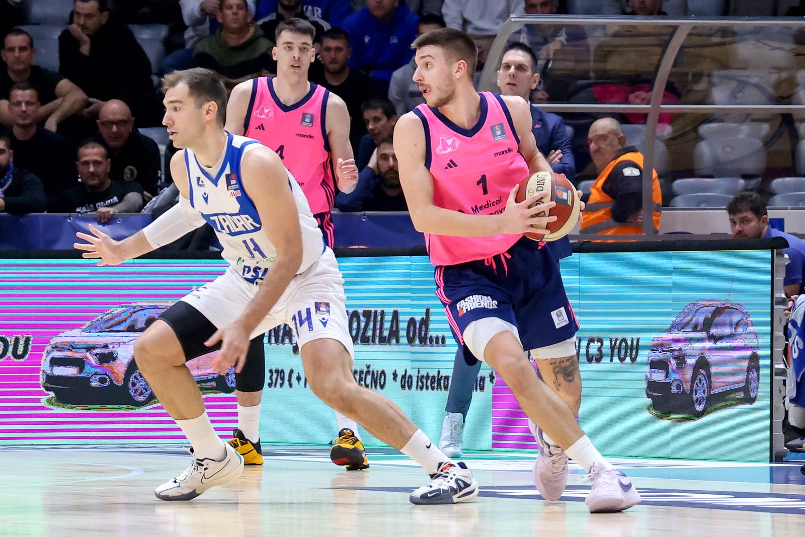 AdmiralBet ABA liga, 10. kolo: KK Zadar – KK Mega MIS AdmiralBet ABA liga, 10. kolo: KK Zadar – KK Mega MIS