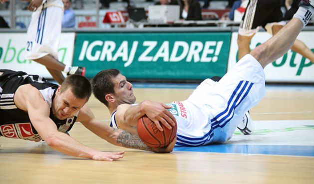 KK Zadar – KK Svjetlost Brod 71-50 (foto:Saša Čuka)