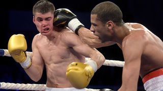 Svjetska boksacka liga, grupa B C1, kategorija 64 kg, Petar Cetinic (Croatian Knights) – Hassan Amzile (France Fighting Roosters).