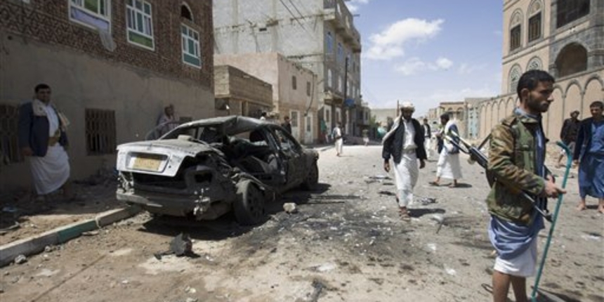 Jemen, napad
