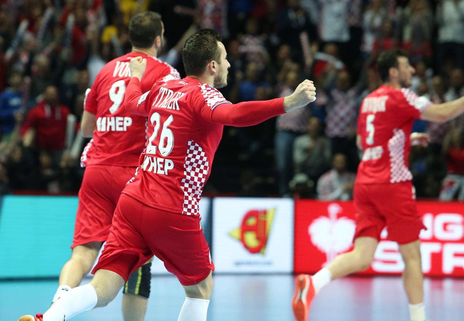 Spaladium Arena, Split – Europsko rukometno prvenstvo, skupina A, 1. kolo, Hrvatska – Srbija. Spaladium Arena, Split – Europsko rukometno prvenstvo, skupina A, 1. kolo, Hrvatska – Srbija.