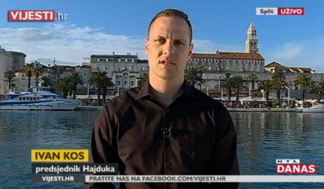 Ivan Kos, predsjednik NK Hajduk