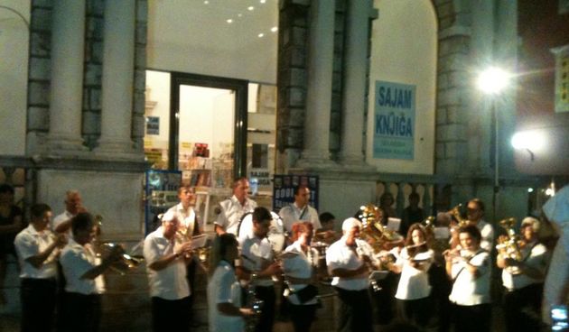 Gradska glazba Zadar na Trgu