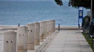 Bura i snijeg u Zadru 1. veljače 2012, Foto: Duje Surać