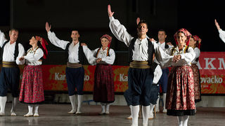 Bibinje: Nastup ansambla Lado, foto: Leo Banić