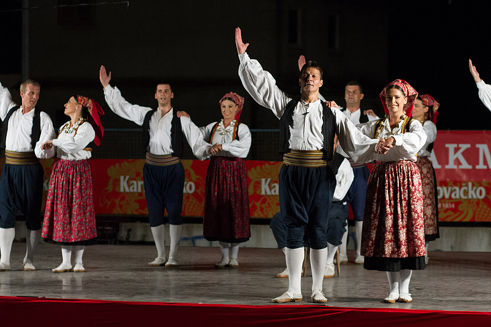 Bibinje: Nastup ansambla Lado, foto: Leo Banić