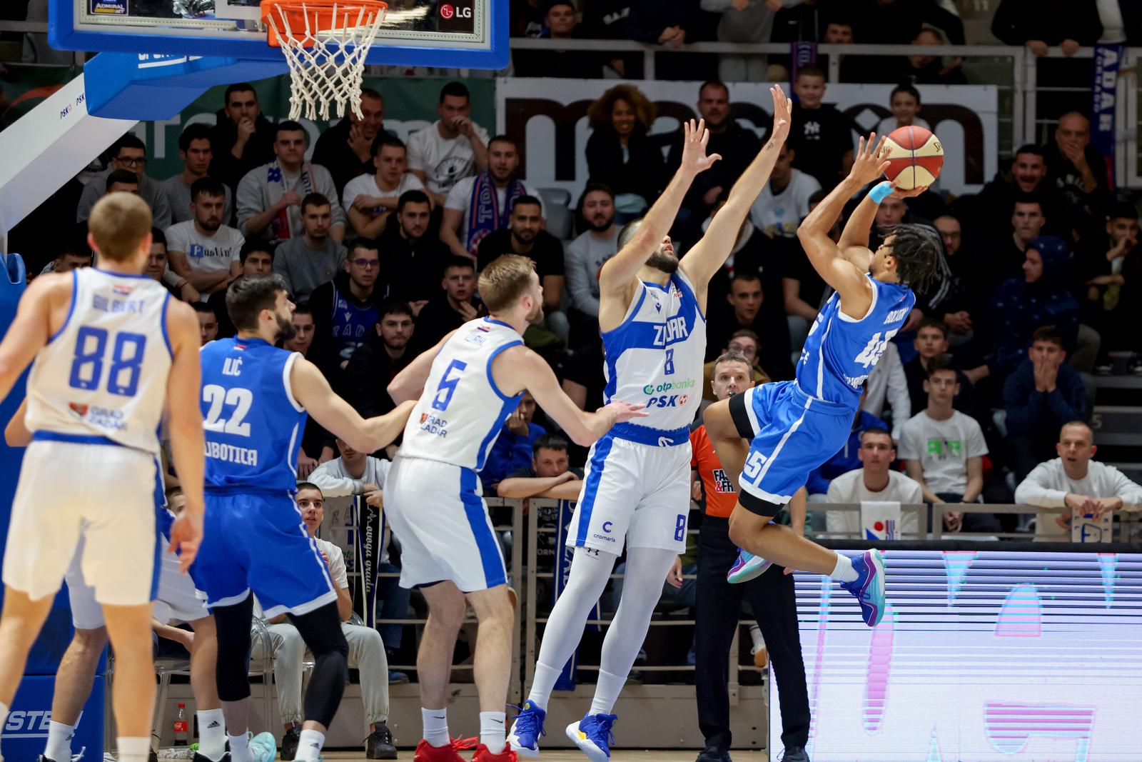 AdmiralBet ABA liga, 14. kolo: KK Zadar – Spartak Office Shoes AdmiralBet ABA liga, 14. kolo: KK Zadar – Spartak Office Shoes