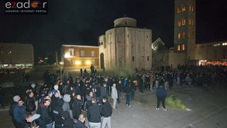 Okupljanje Tornada na Forumu i korteo do Krešinog doma Okupljanje Tornada na Forumu i korteo do Krešinog doma
