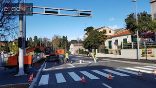 Završna faza radova na rekonstrukciji križanja u Vruljici Završna faza radova na rekonstrukciji križanja u Vruljici