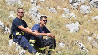 Obilježena 9. obljetnica kornatske tragedije u kojoj je život izgubilo 12 vatrogasaca. Photo: Hrvoje Jelavić/PIXSELL Obilježena 9. obljetnica kornatske tragedije u kojoj je život izgubilo 12 vatrogasaca. Photo: Hrvoje Jelavić/PIXSELL